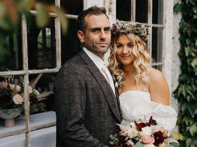 Herbsthochzeit mit Regen